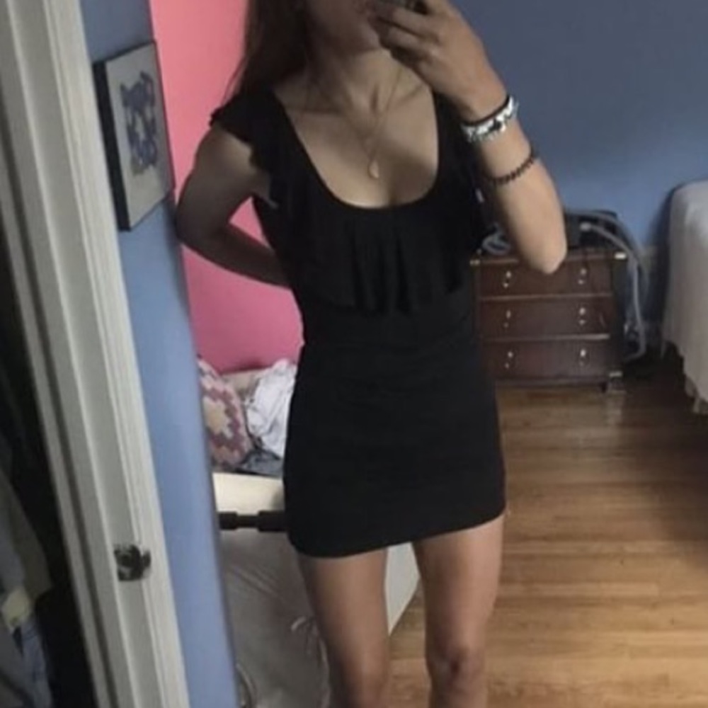 Billabong Black tight dress